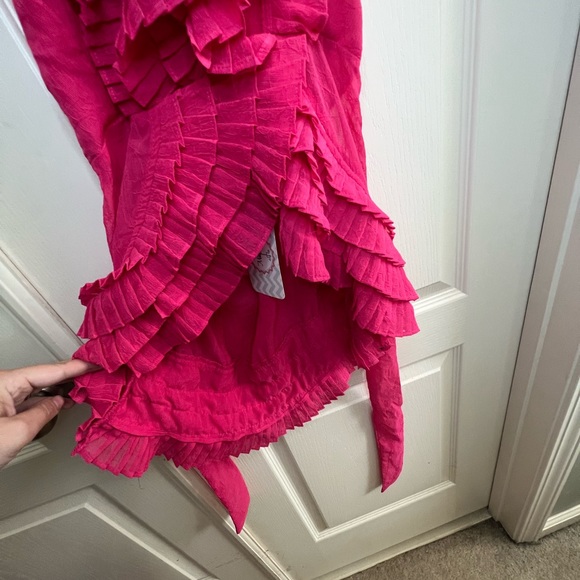 Pink Ruffle Halter - Picture 2 of 5